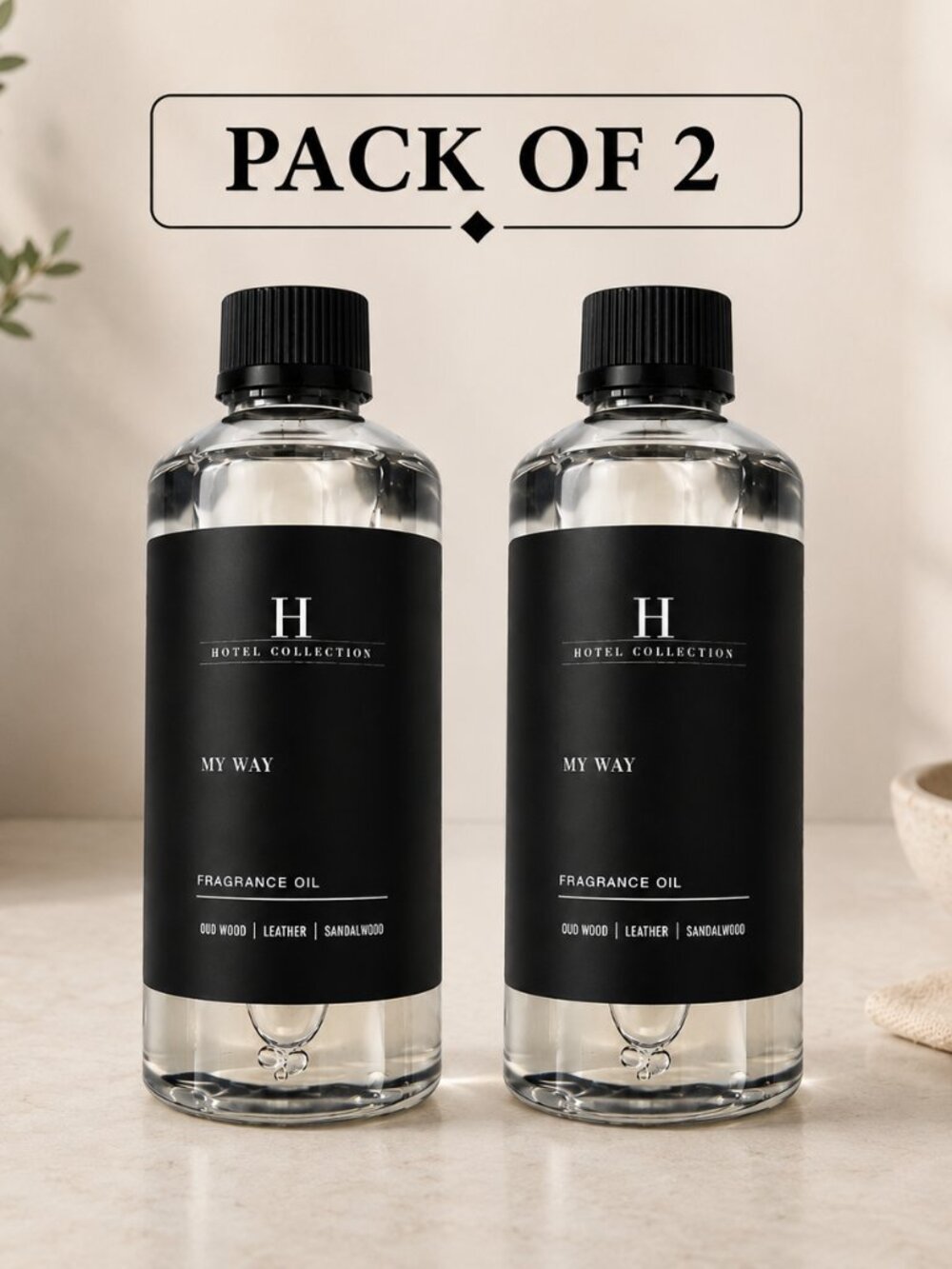 My Way 500ml Diffuser Oil Inspired by 1 Hotel Miami Aroma360 (Pack of 2)